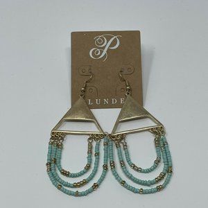 Plunder Colette Earrings Seed Beads Dangle